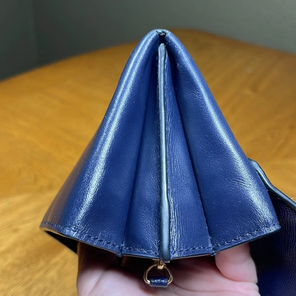 RARE COACH BLAKE WALLET IN QUILTED COLORBLOCK LEATHER - Picture 12 of 16